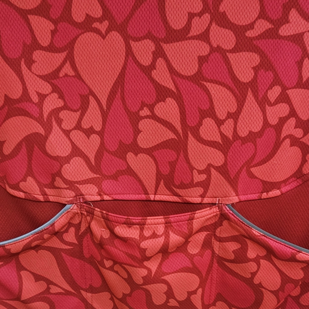 Women's Red Cycling Jacket - Picture 7 of 7